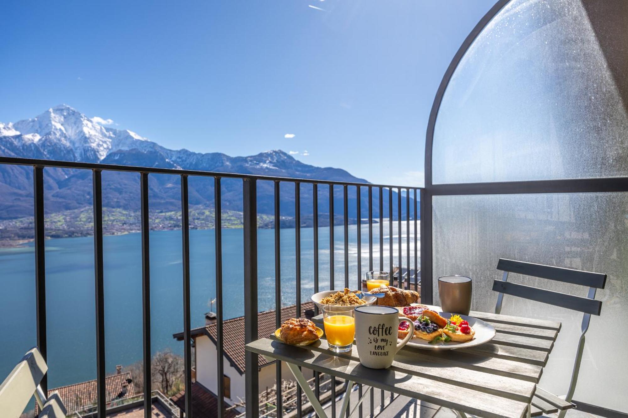 Vila Lago Di Como - Luxury Panoramic Garden - Free Wifi Gera Lario Exteriér fotografie