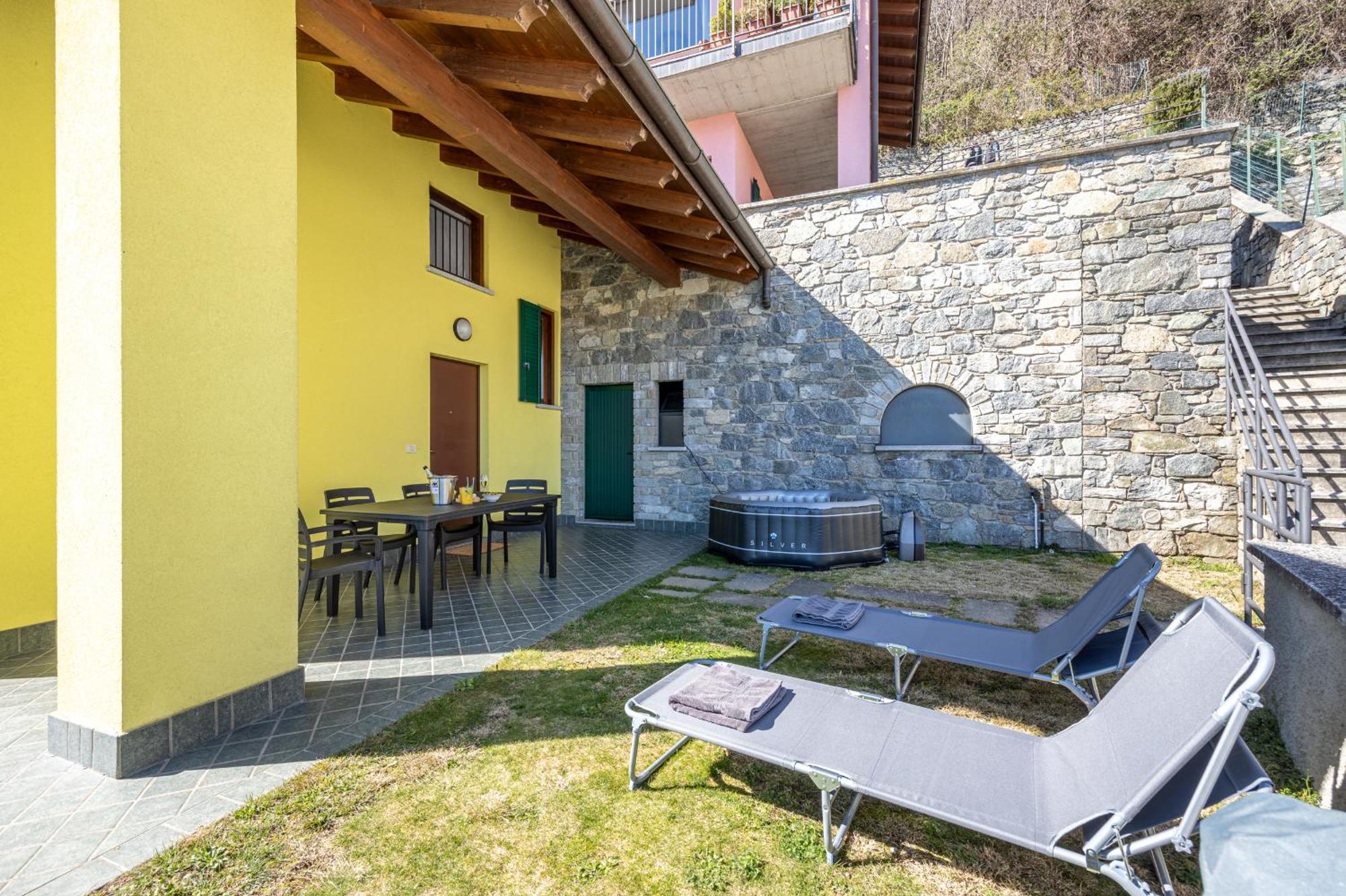 Vila Lago Di Como - Luxury Panoramic Garden - Free Wifi Gera Lario Exteriér fotografie