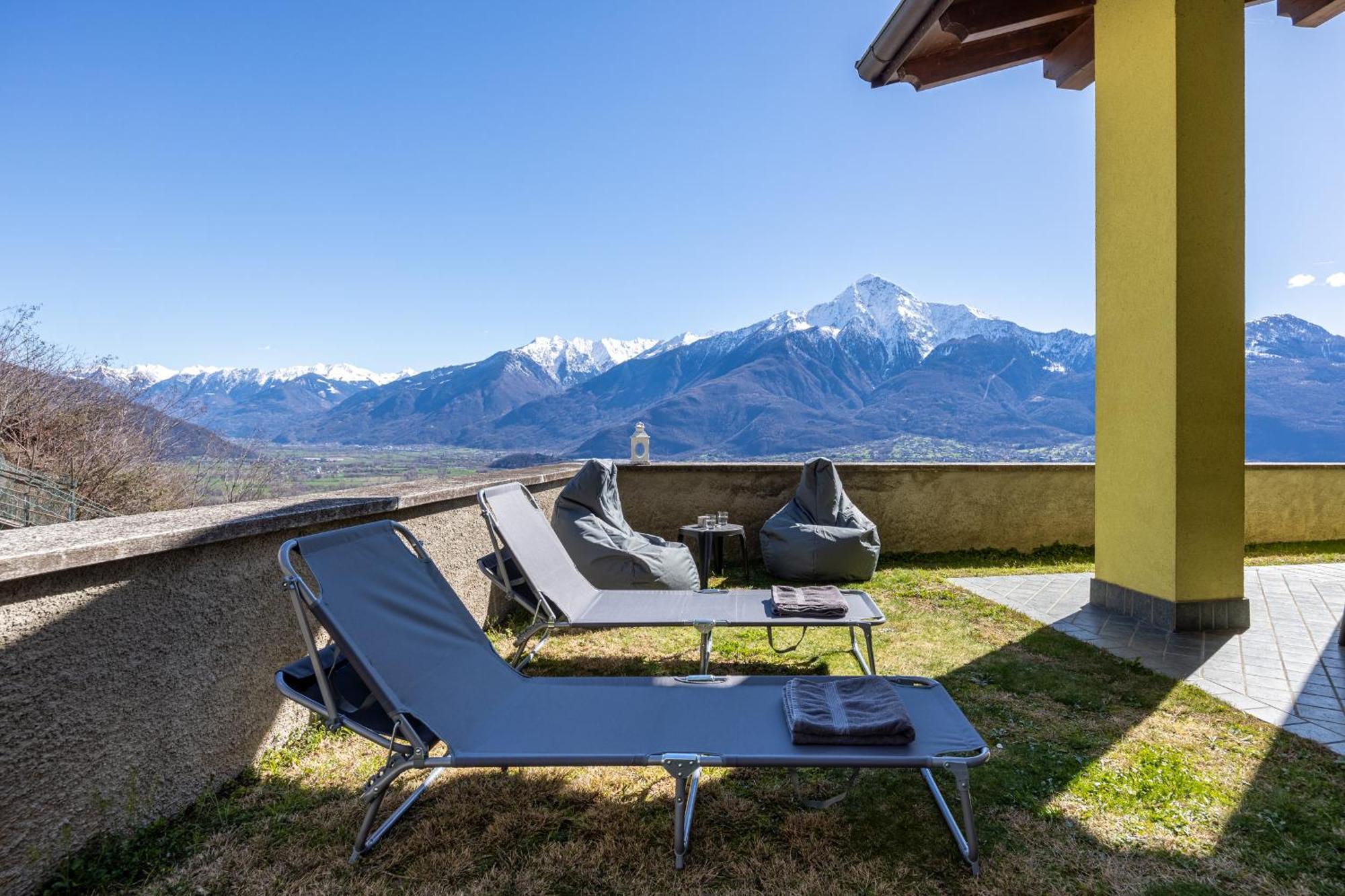 Vila Lago Di Como - Luxury Panoramic Garden - Free Wifi Gera Lario Exteriér fotografie
