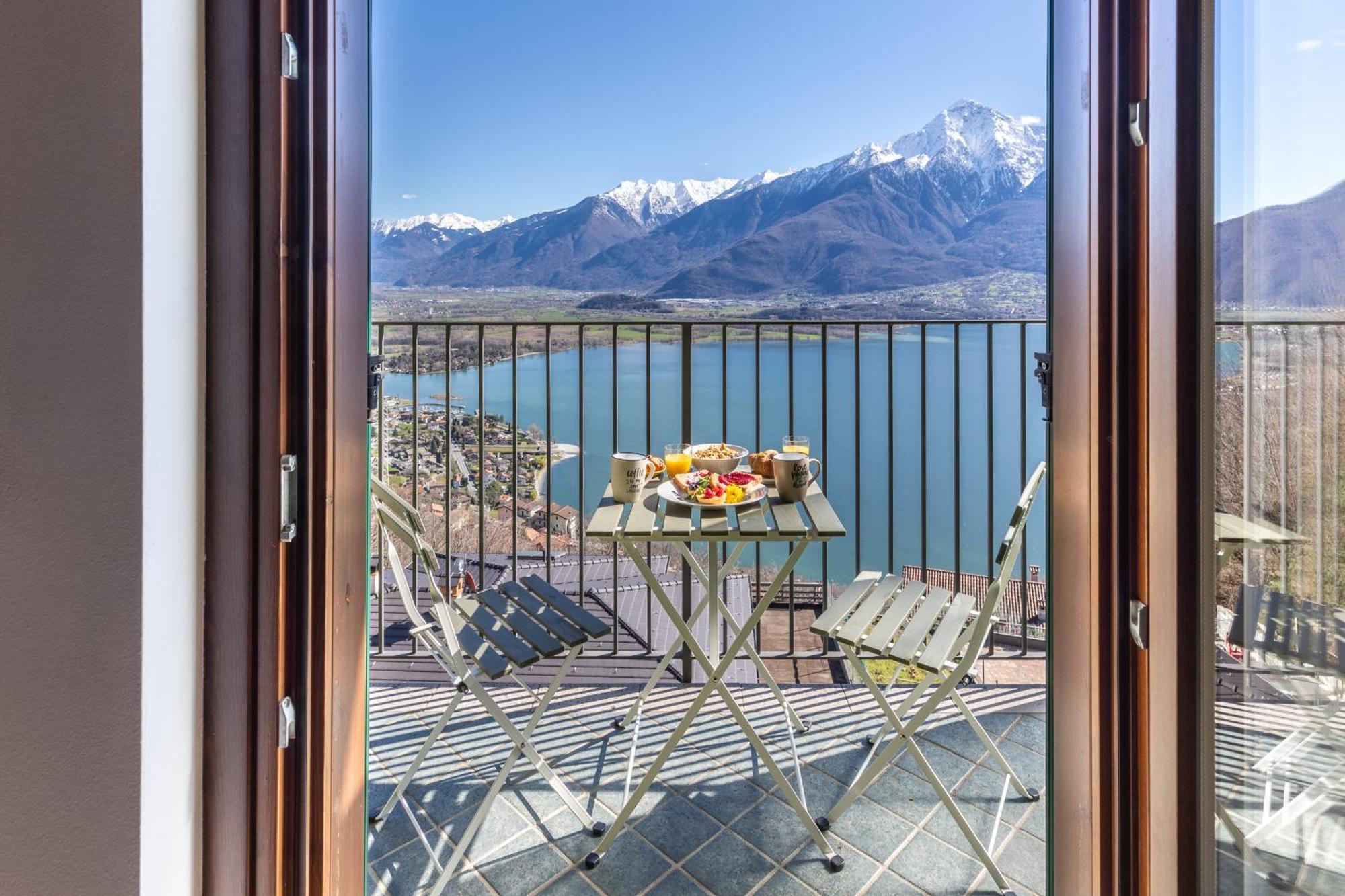 Vila Lago Di Como - Luxury Panoramic Garden - Free Wifi Gera Lario Exteriér fotografie