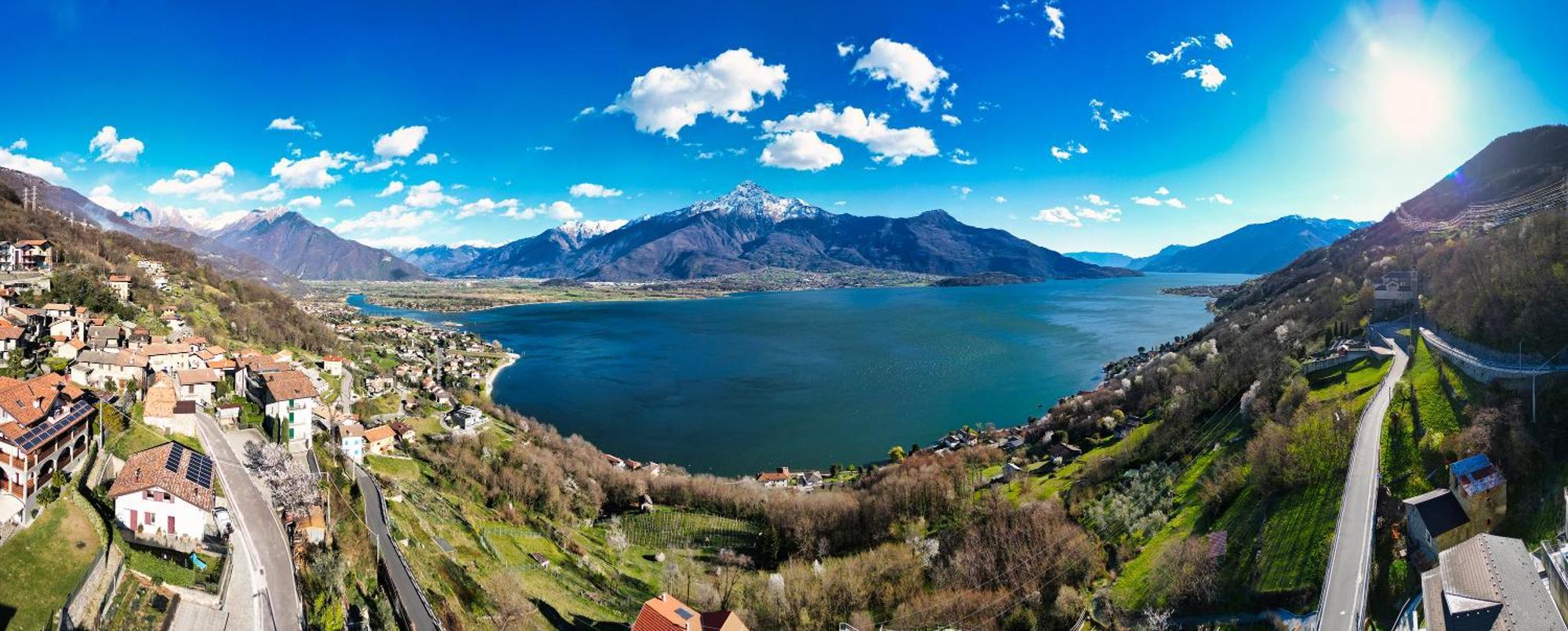 Vila Lago Di Como - Luxury Panoramic Garden - Free Wifi Gera Lario Exteriér fotografie